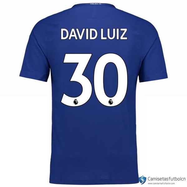 Camiseta Chelsea Primera equipo Davidluiz 2017-18